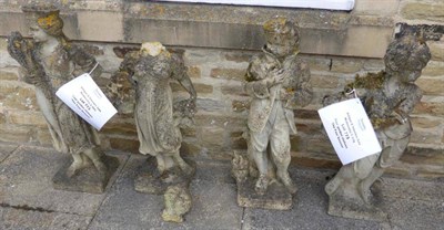 Lot 773 - Four garden statues 'The Four Seasons'