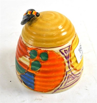 Lot 188 - Clarice Cliff 'Fantasque' honey pot and cover