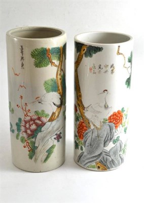 Lot 48 - Two 19th century Chinese vases (a.f.)