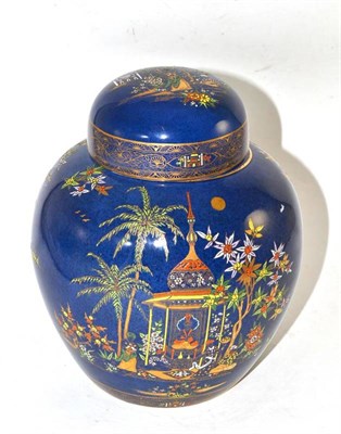 Lot 109 - Carlton ware ginger jar and cover