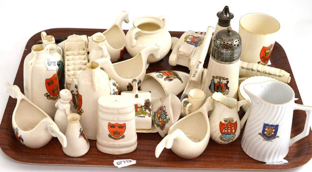 Lot 159 - Quantity of Goss and other assorted china