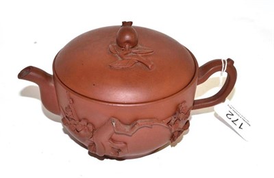 Lot 172 - A Chinese Yi Xing stoneware teapot