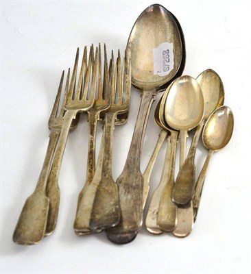 Lot 236 - Silver flatware