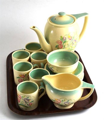 Lot 347 - A Susie Cooper coffee set