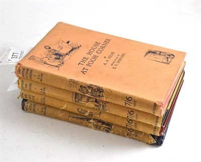 Lot 377 - A.A. Milne, The House at Pooh Corner, 1928, 1st edition, dust wrapper; Now We Are Six, 1927,...