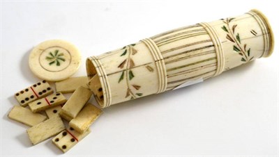 Lot 413 - A Prisoner of War bone game