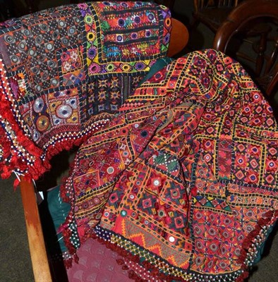 Lot 486 - Two Pakistani 'dowry' bed spreads