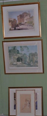 Lot 634 - Two limited edition William Russell Flint prints of Eastern scenes, another limited edition of...