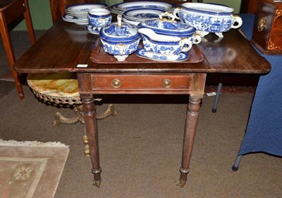 Lot 705 - George IV mahogany Pembroke table