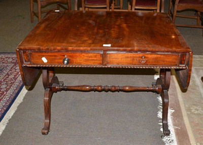 Lot 707 - A Regency mahogany sofa table