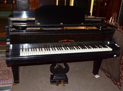 Lot 766 - A Ernst Kaps Dresden ebonised grand piano