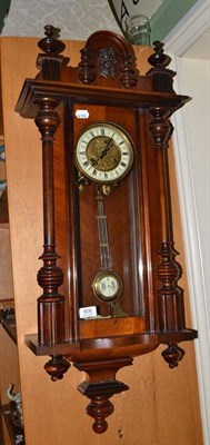 Lot 806 - Vienna style wall clock