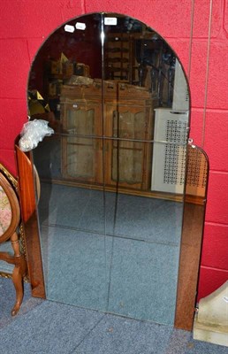 Lot 817 - Art Deco mirror