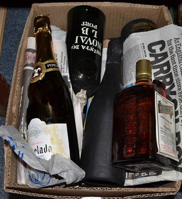 Lot 908 - A mixed parcel of wine including Freixenet, Caval port etc