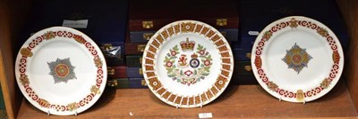 Lot 71 - A set of twelve Spode Collector's plates - British Regiments (all boxed) and two Spode plates -...