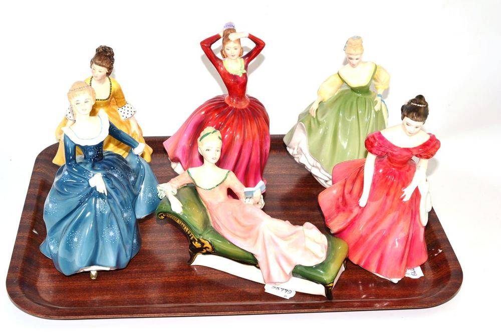 Lot 84 - Six assorted Royal Doulton figures