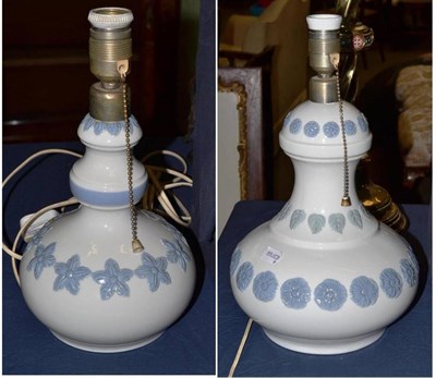 Lot 271 - A Lladro lamp base and another smaller (2)