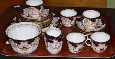 Lot 305 - Royal Crown Derby Imari pattern teawares