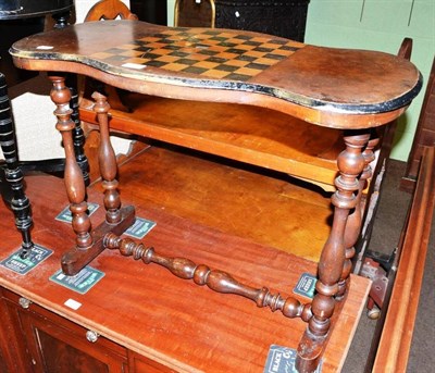 Lot 394 - Victorian chess board table