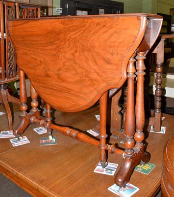 Lot 405 - Victorian walnut Sutherland table