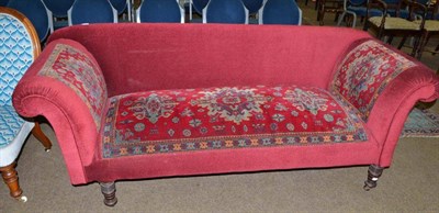Lot 457 - A large Victorian settee