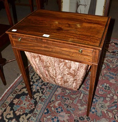 Lot 464 - A 19th century mahogany work table