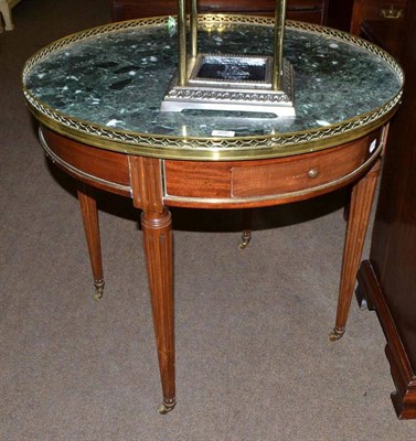 Lot 468 - Continental marble top table
