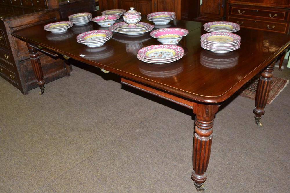 Lot 507 - William IV dining table