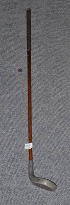 Lot 118 - A hickory shafted putter, The Mills SS model, Medium