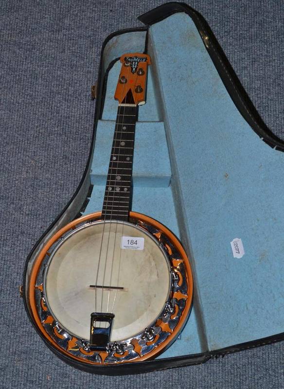 Lot 184 - A Trumelo BMI banjo