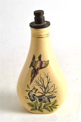 Lot 258 - A rare Beswick 'Powder Flask' aftershave bottle, the front decorated with a pheasant and...