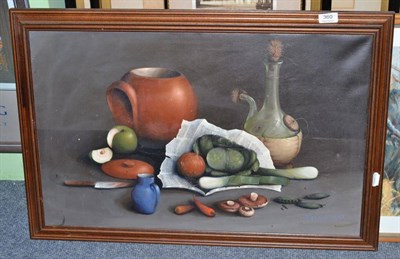 Lot 360 - Reekie, still life of vegetables, signed and dated 1967, oil on canvas