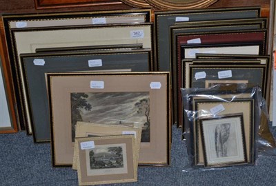Lot 362 - A large quantity of prints and pictures, many relating to Cornwall and the South East coast