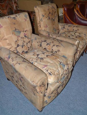 Lot 445 - Two 1930s armchairs