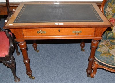 Lot 497 - A 19th century Maple & Co writing table