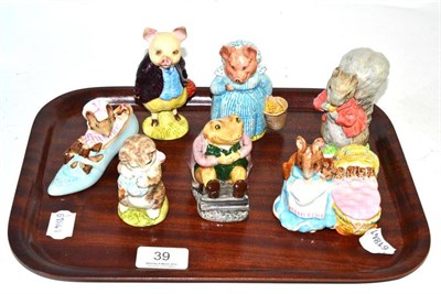 Lot 39 - Seven Beatrix Potter Figures