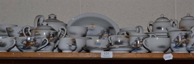 Lot 131 - Japanese Manna tea and dinner service