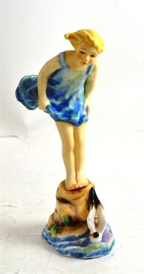 Lot 223 - Worcester F Doughty 'Sea Breeze' figure