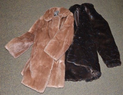 Lot 320 - Two fur coats