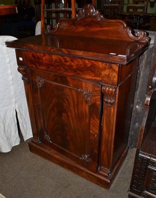 Lot 462 - Victorian mahogany chiffonier with cellarette drawers