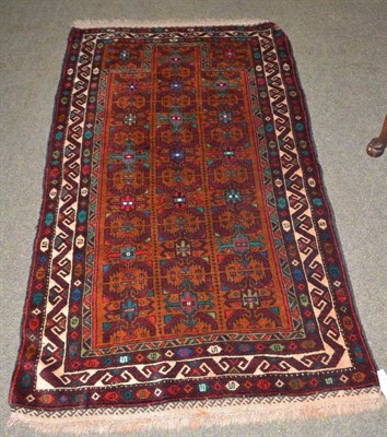 Lot 487 - An Afghan balouche rug