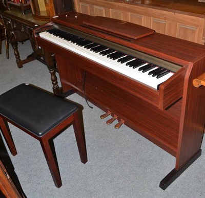 Lot 493 - A Yamaha Clavinova electric piano, model CLP220