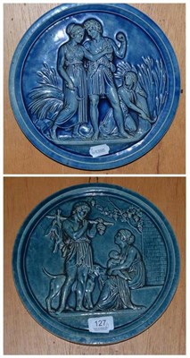 Lot 127 - Two wall plaques