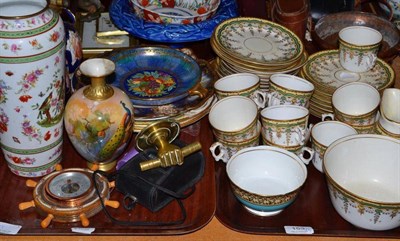 Lot 153 - Two trays of decorative ceramics including Royal Worcester, Royal Doulton, Minton etc
