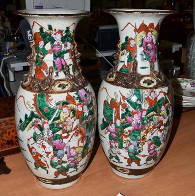 Lot 232 - Pair of early 20th century Chinese vases