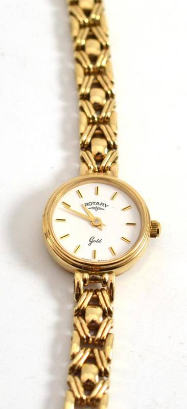 Lot 57 - A lady's 9ct gold Rotary wristwatch