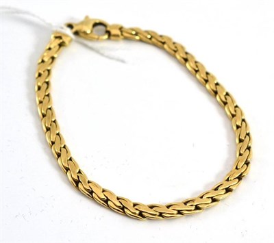 Lot 65 - A fancy link bracelet