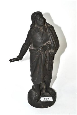 Lot 127 - Metal figure of Milton