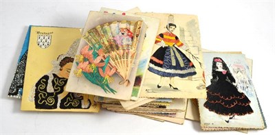 Lot 153 - A small quantity of Spanish and other postcards