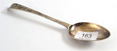Lot 163 - A Hester Bateman tablespoon, London 1780